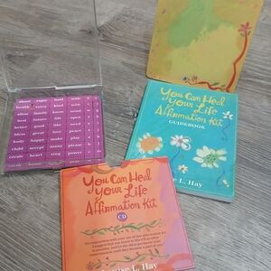 You Can Heal Your Life Affirmation Kit - Multicolor